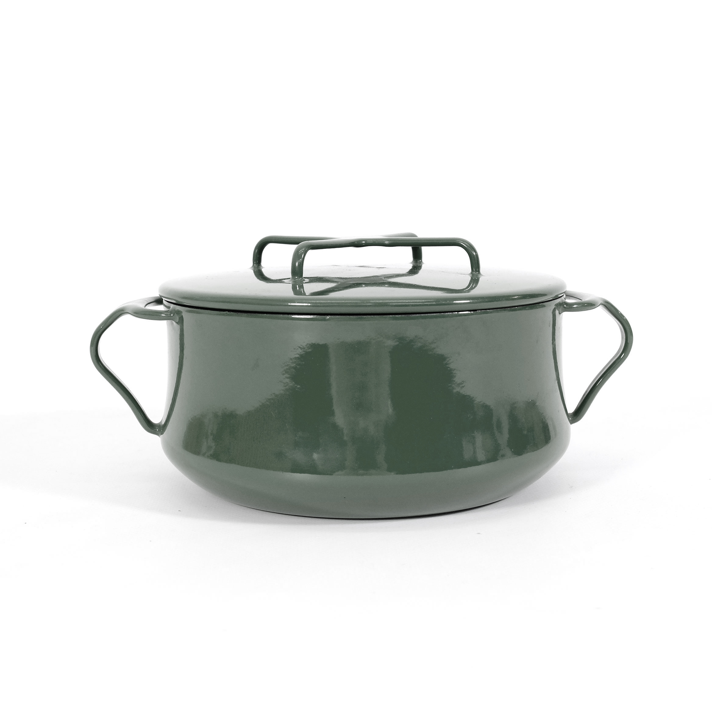 Mid century Kobenstyle Dansk green cooking pot from the sixties ...