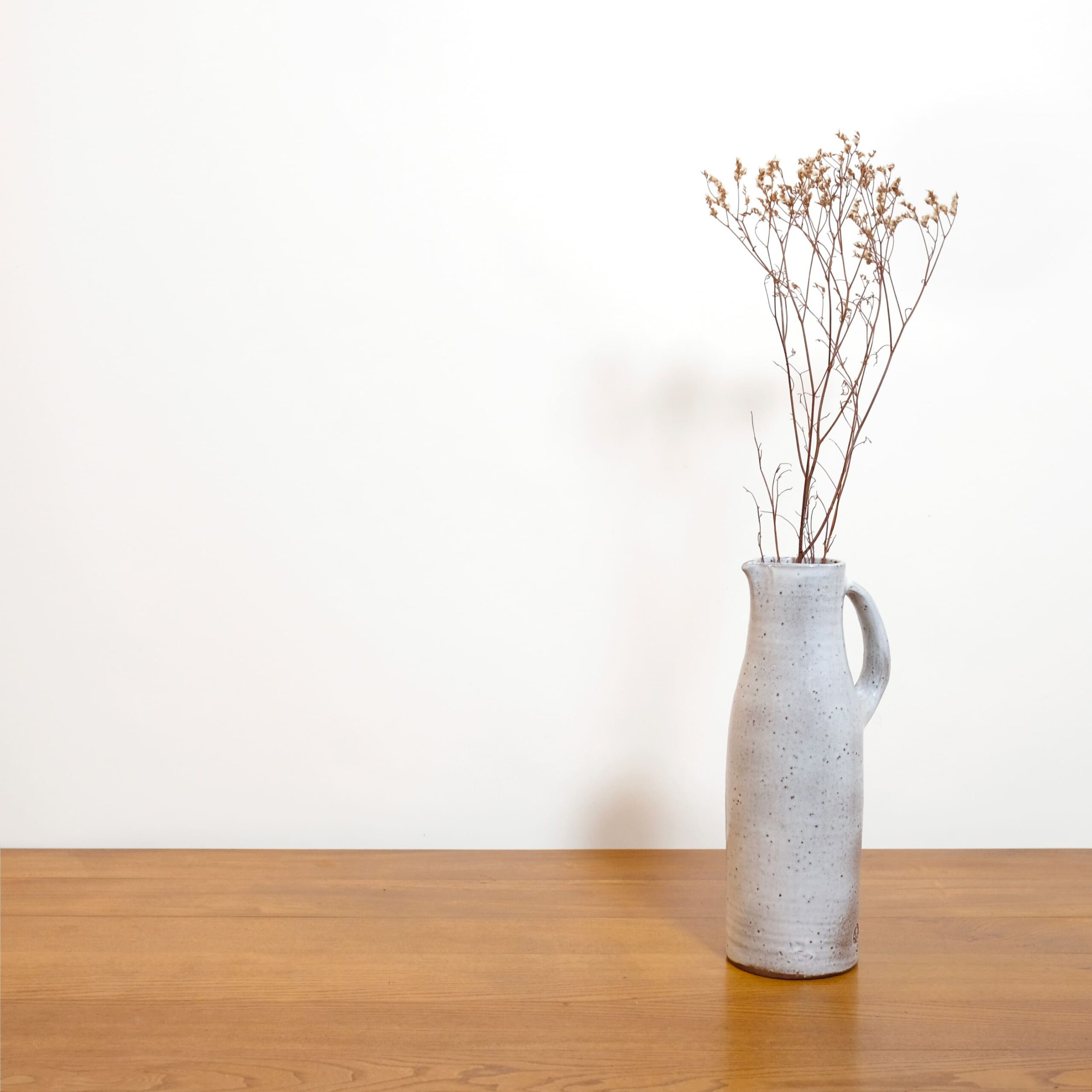 Jeanne and Norbert Pierlot, enamelled stoneware jug, 30 cm.