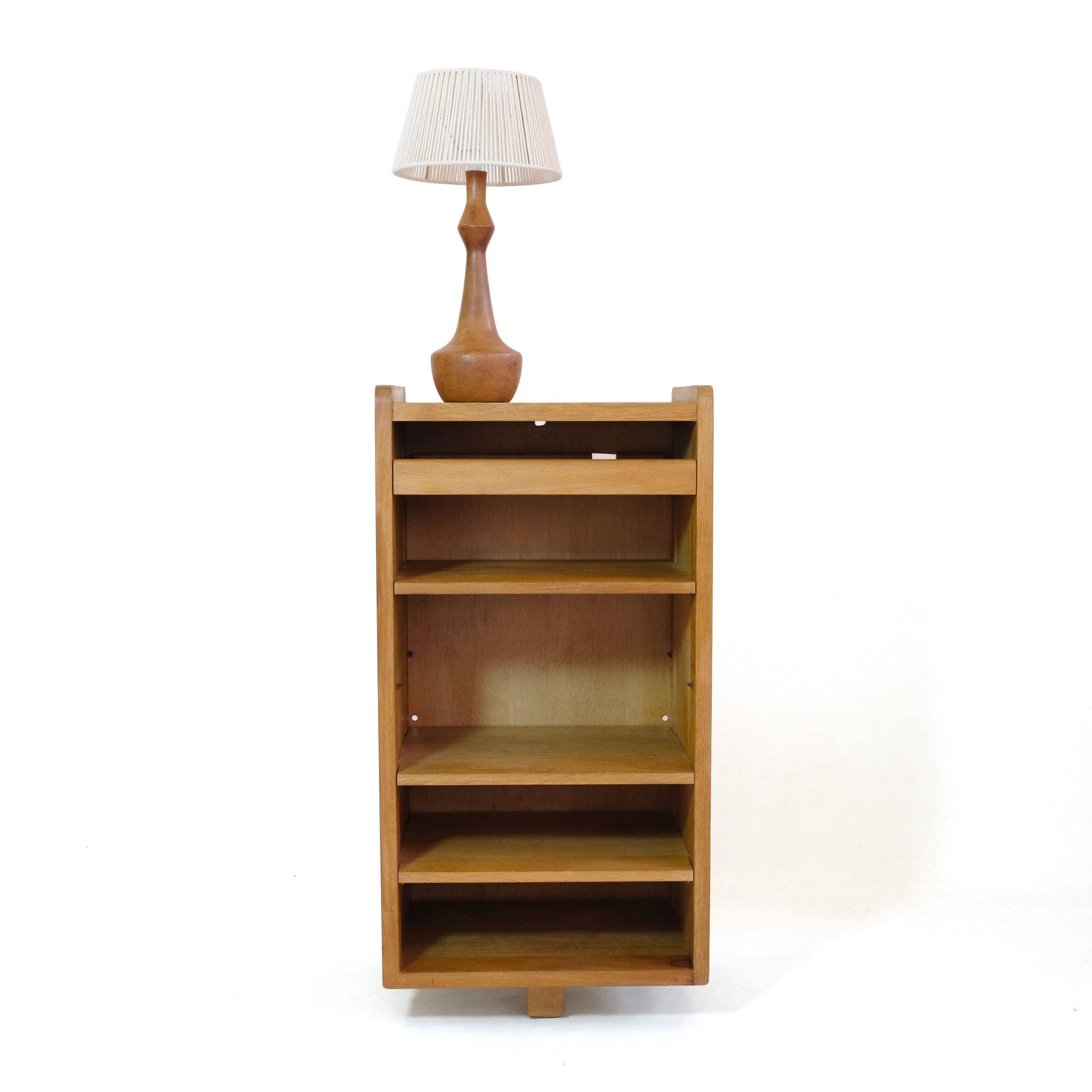 Guillerme & Chambron, oak storage unit, Votre Maison, 1970s-1980s.